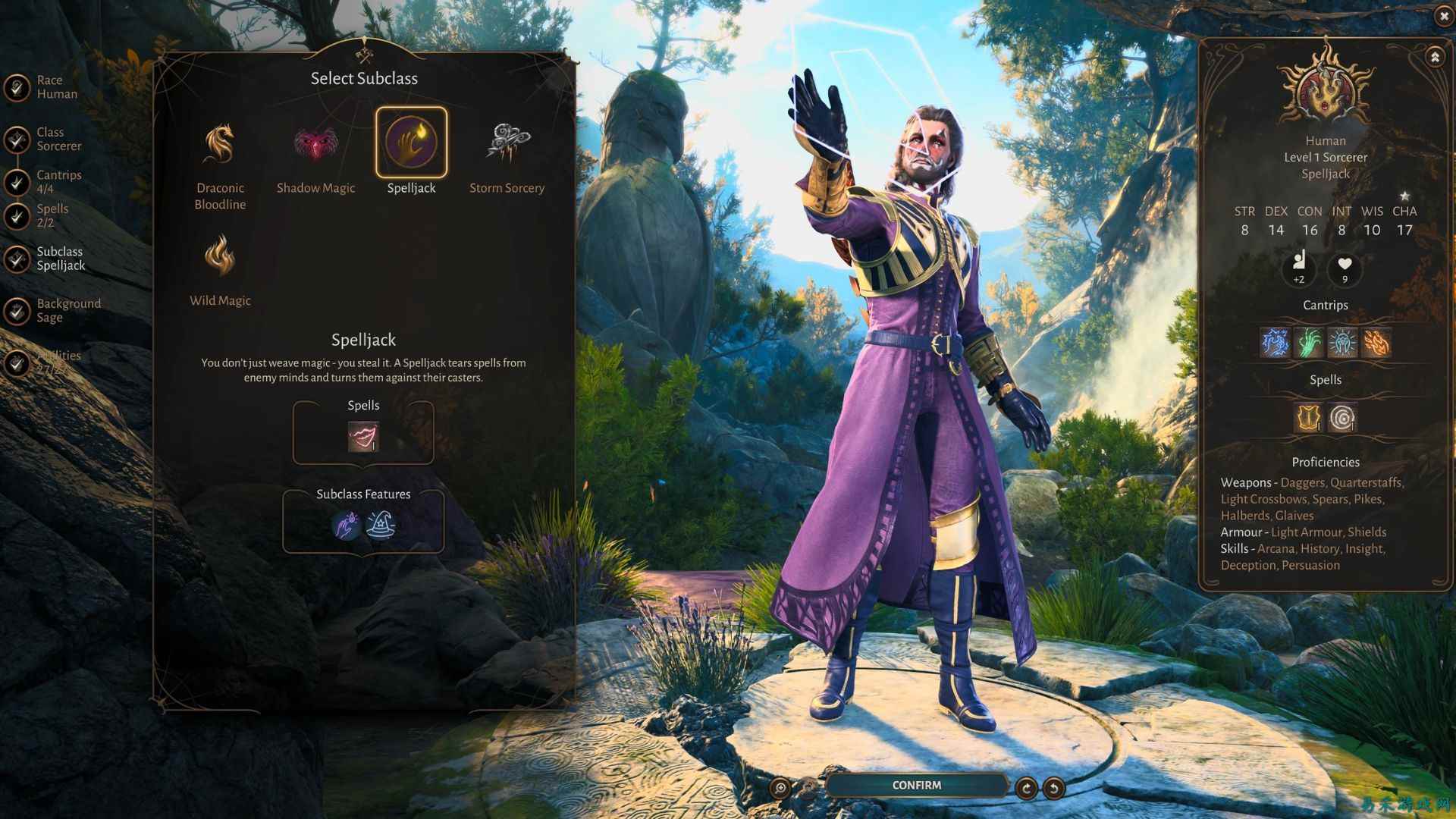 博德之门3 通过此模组获得全新术士子职业