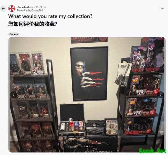 生化危机资深玩家晒万元级全系列收藏引热议