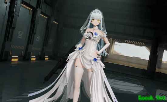 如霜如雪的婚纱 完美的未来!《少女前线2》新服装PV发布