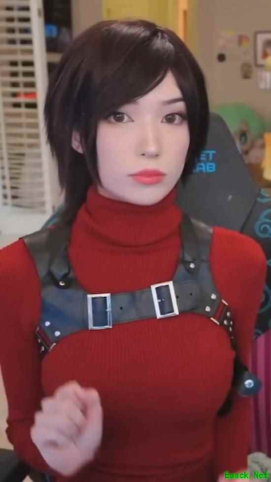 人气主播Emiru高还原cos艾达·王并速通生化危机4：逆命殊途