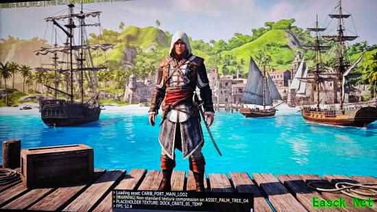 刺客信条4：黑旗重制版传闻引热议，AI合成拿骚图真实性存疑