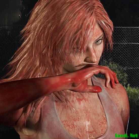 《生化9》格蕾丝"浴血奋战"后超帅!弄得血渍满胸都是