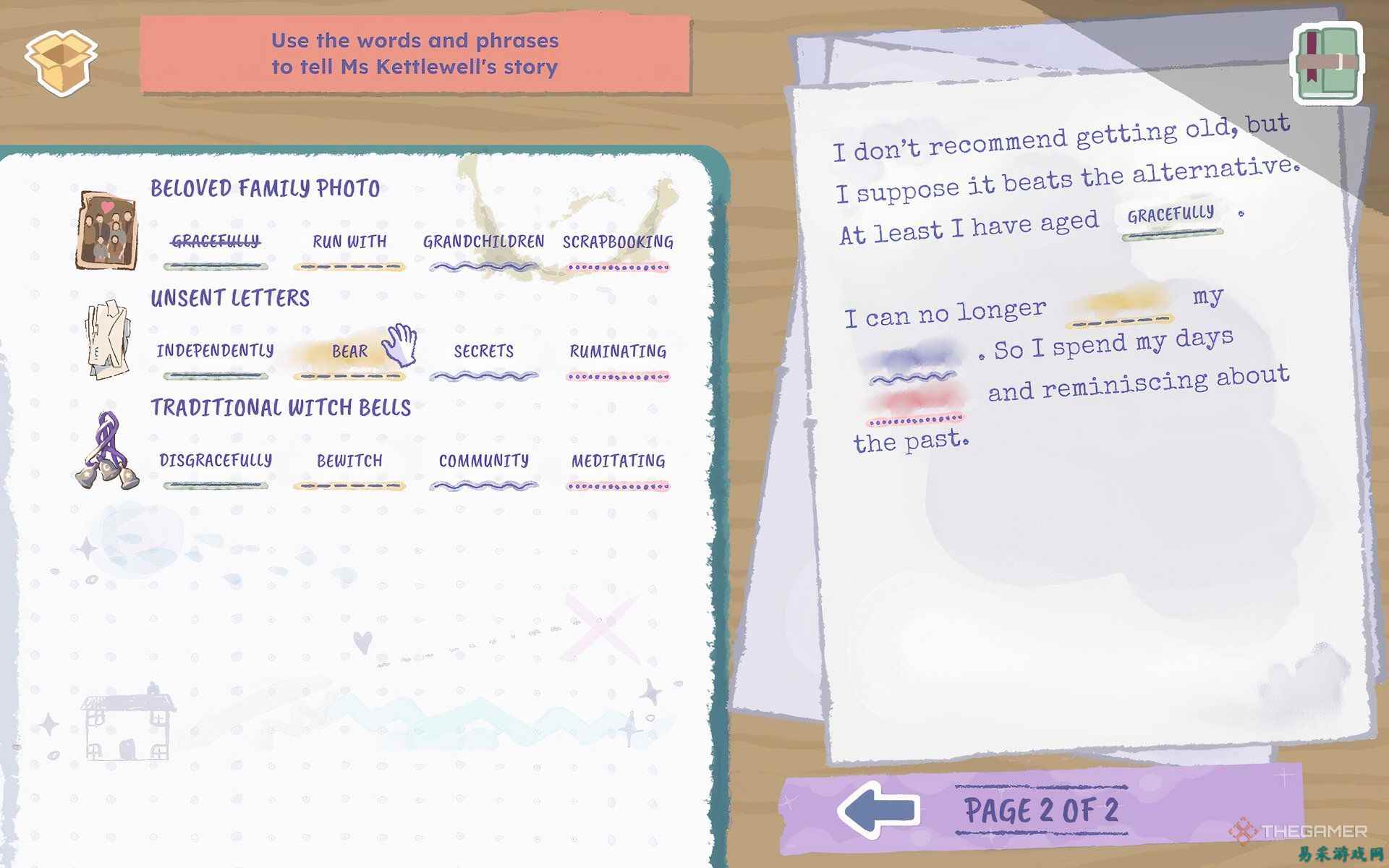 《A Storied Life: Tabitha》评测:故事宏大,一箱难容