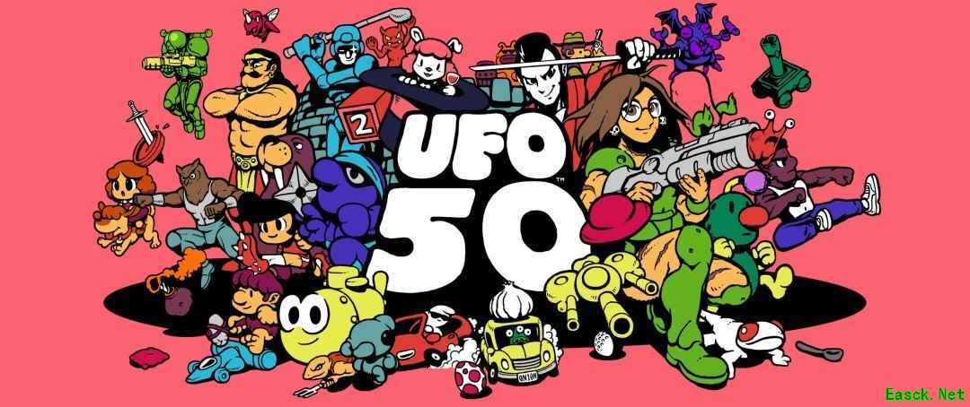 UFO 50登陆Switch：50款复古创新小游戏合集正式发售