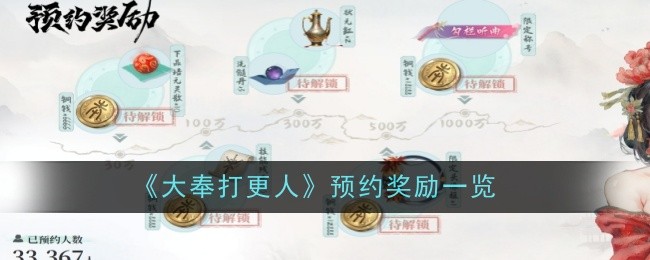 《大奉打更人》预约奖励一览