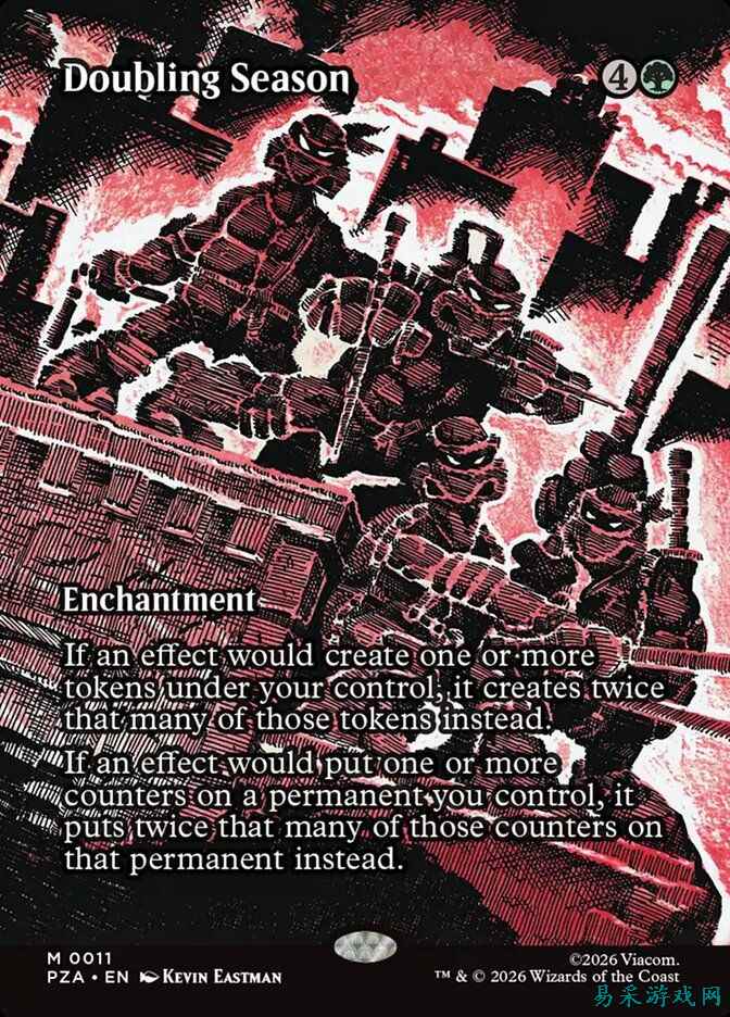 万智牌：旅法师对决 传纪牌规则变动可能导致 Doubling Season 价格大幅上涨