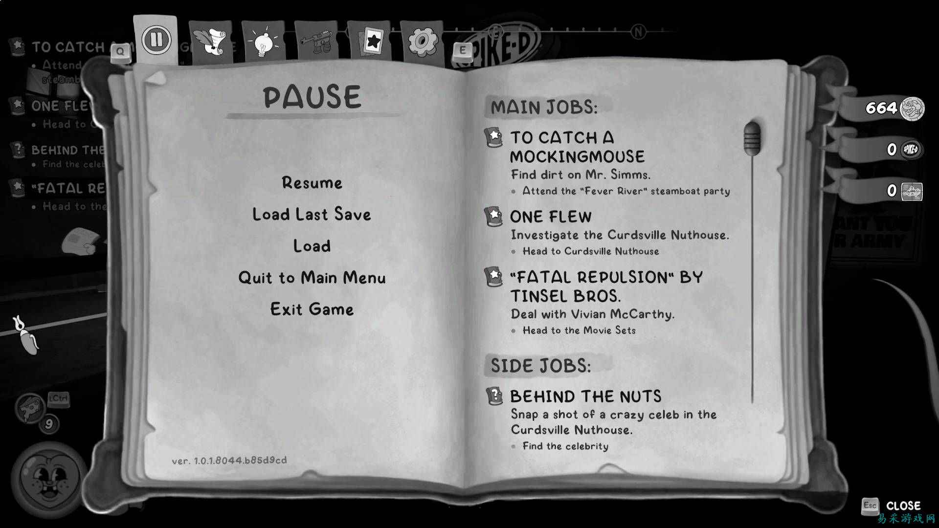 《Mouse: P.I. For Hire》中的所有工作