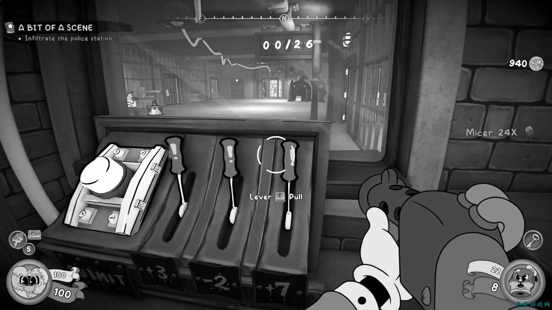 如何解开 Mouse: P.I. For Hire 中“A Bit of a Scene”关卡的数学谜题