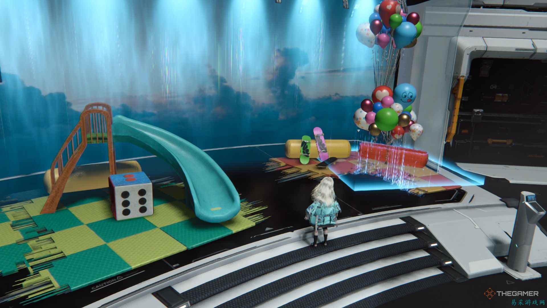 如何在《Pragmata》中与戴安娜在避难所玩捉迷藏。