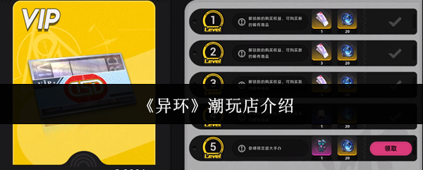 《异环》潮玩店介绍