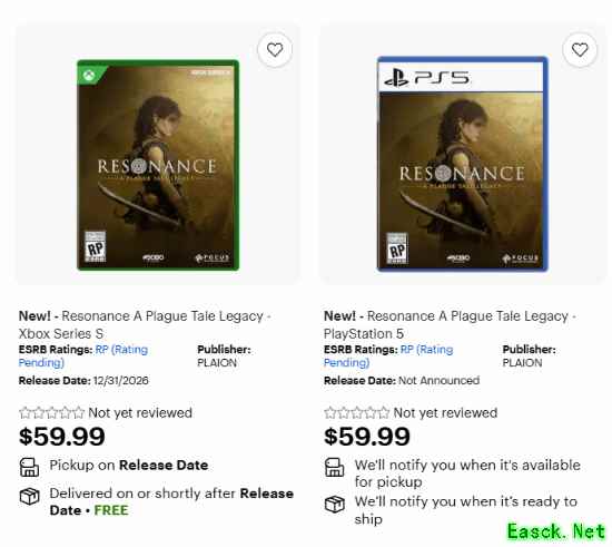 瘟疫传说：共鸣实体版预售开启，前传新作聚焦少女索菲亚孤岛求生