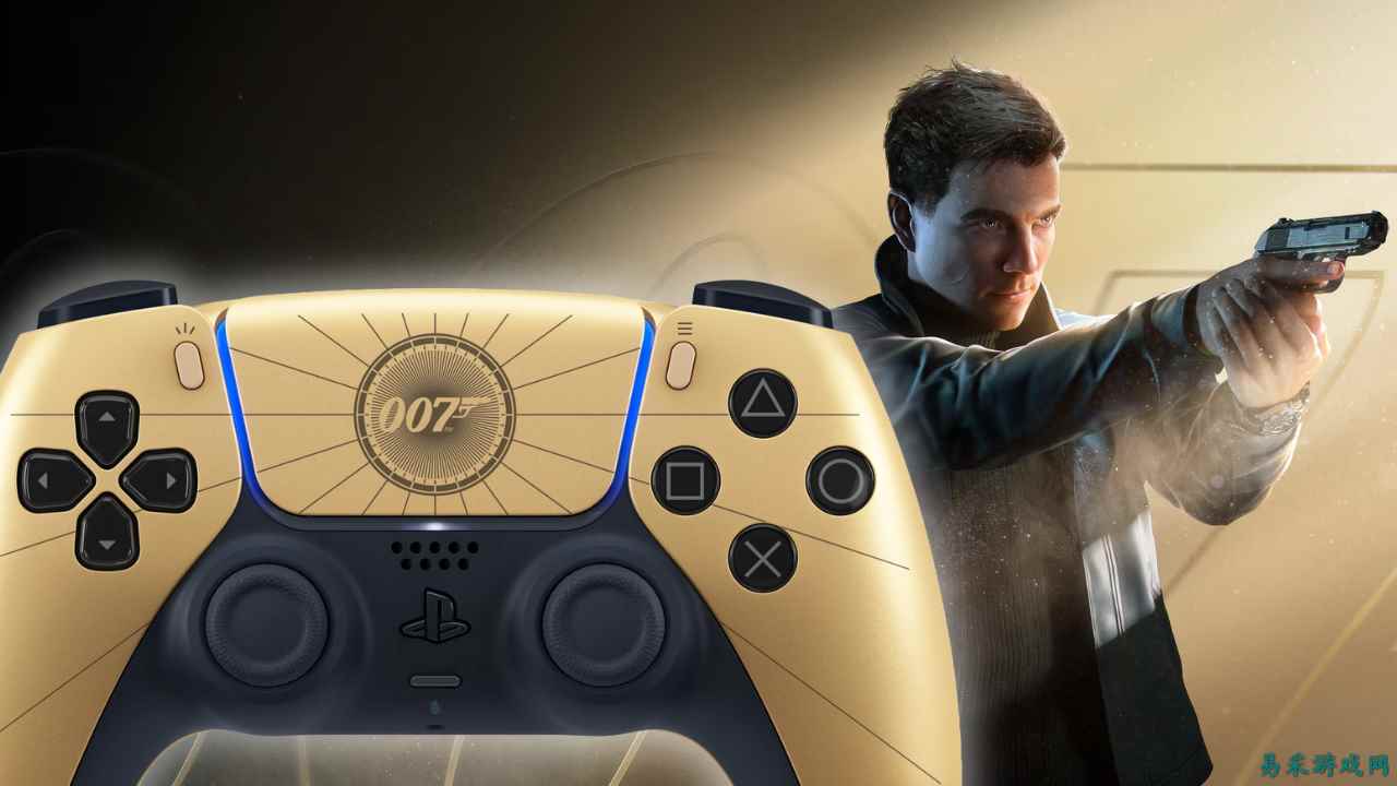 007 First Light 限定版 PS5 DualSense 手柄现已开启预购