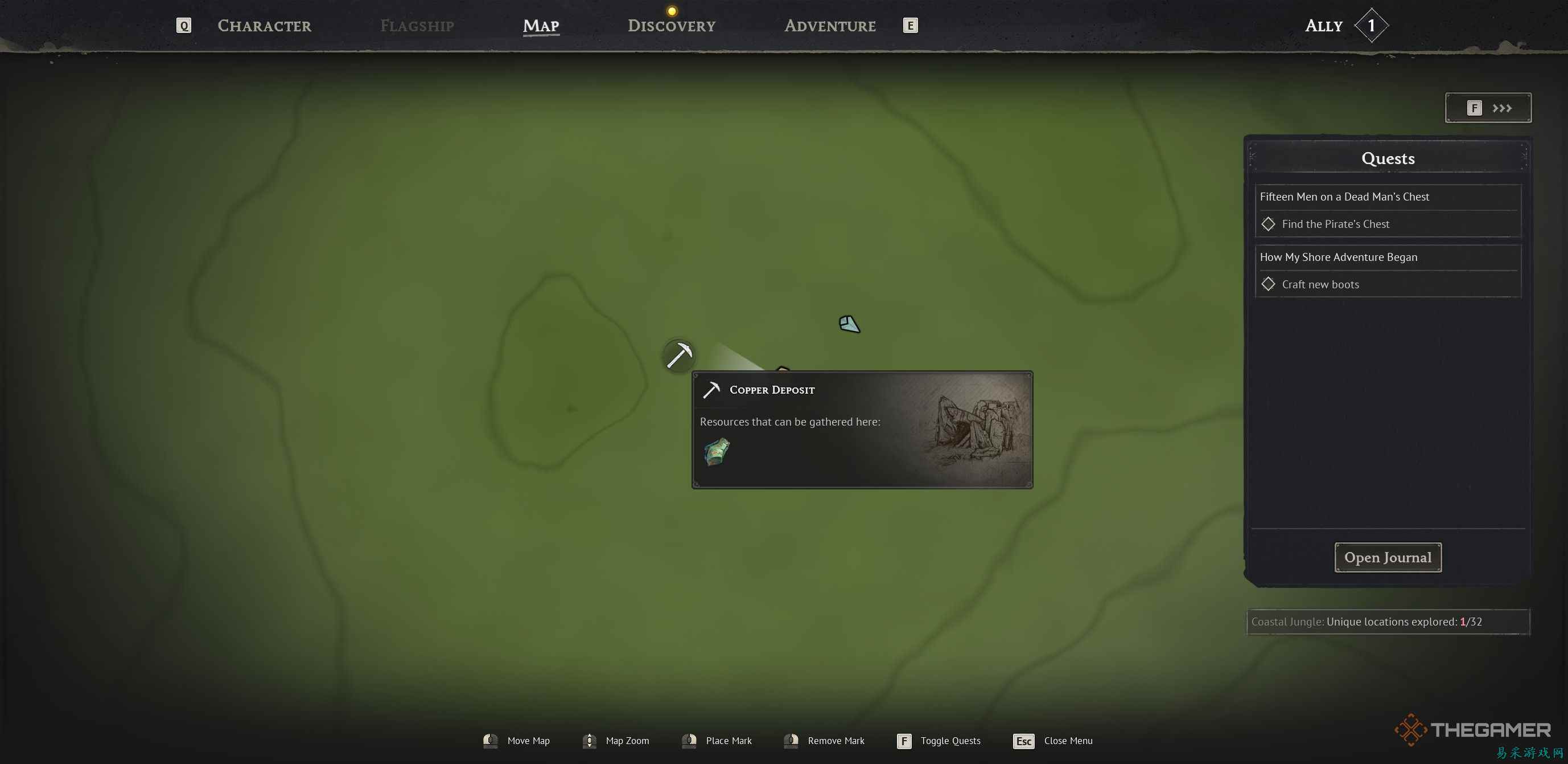 如何在《Windrose》中获取并使用铜