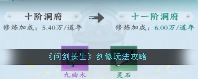 《问剑长生》剑修玩法攻略