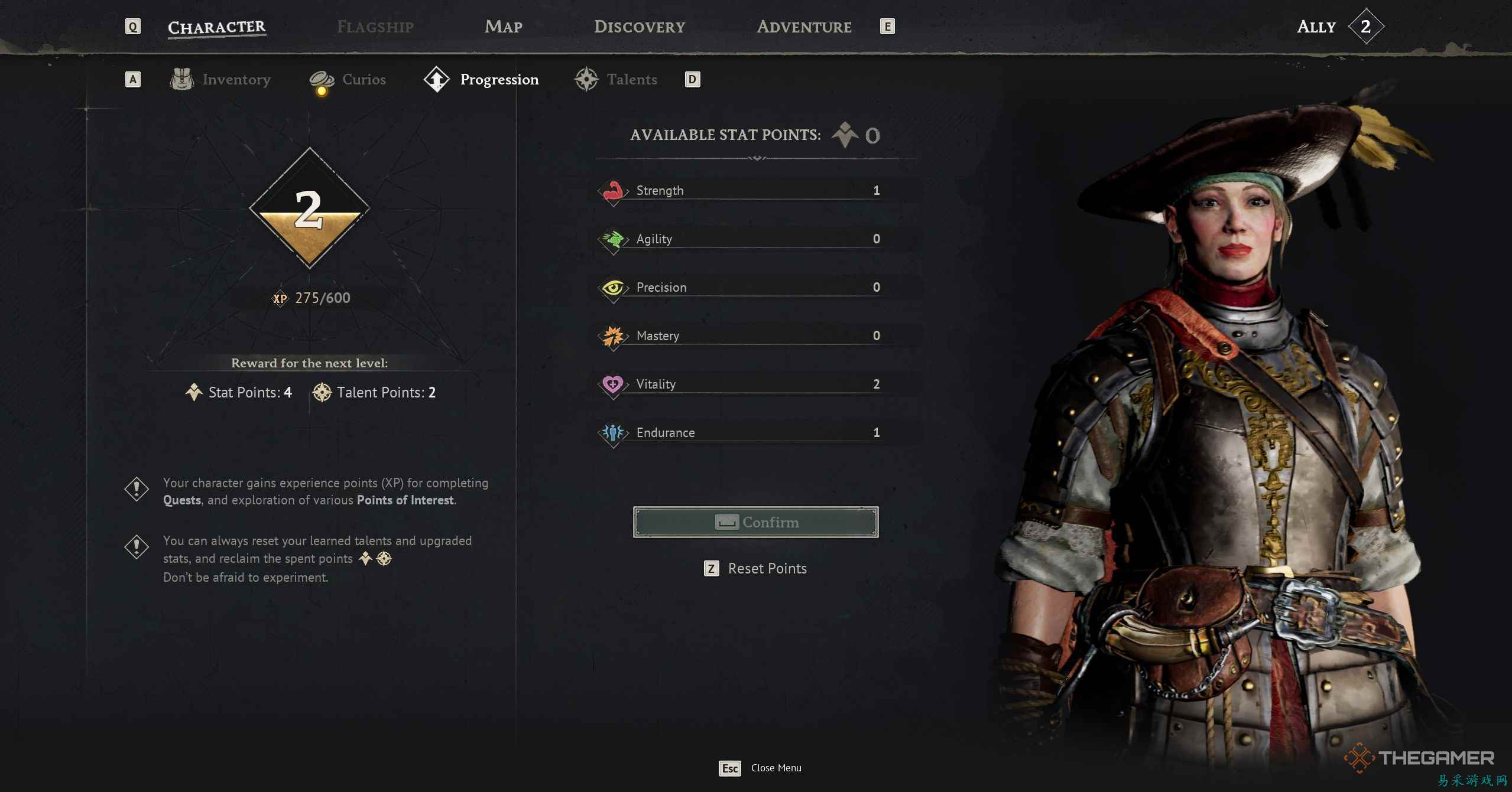 《Windrose》最佳属性加点攻略