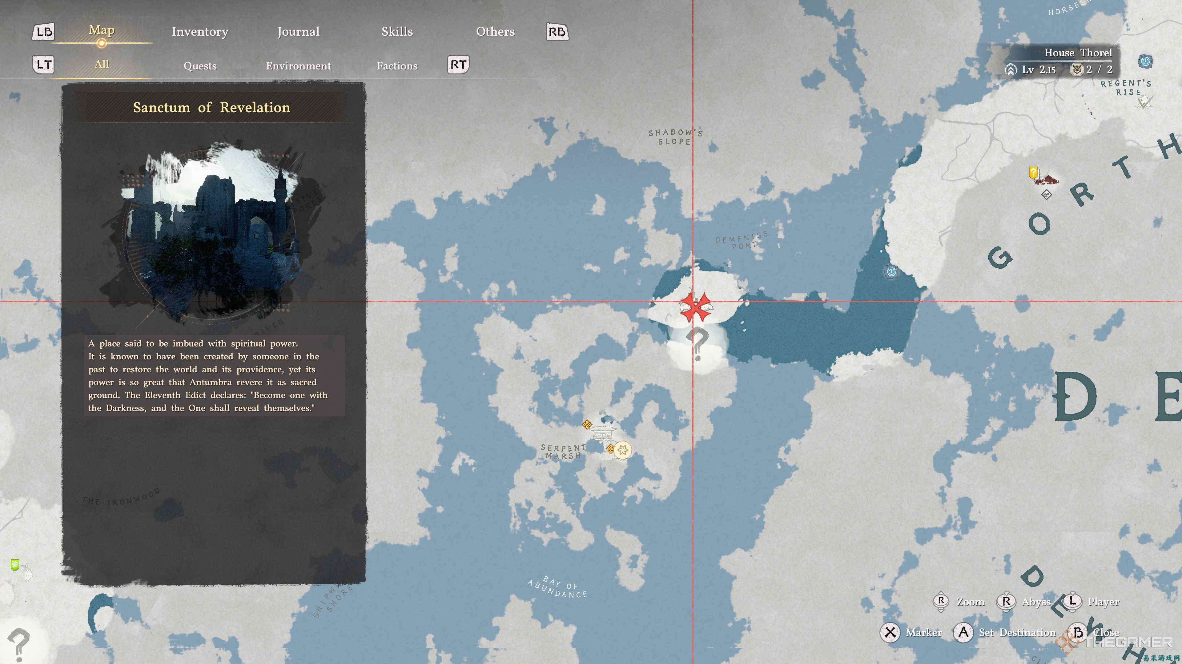 如何清除《红色沙漠》中启示圣所的污秽