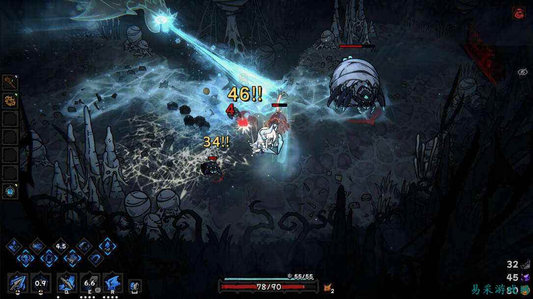 灰烬之国伊丝德拉冲刺流玩法介绍 灰烬之国无限冲刺小蓝玩法分享