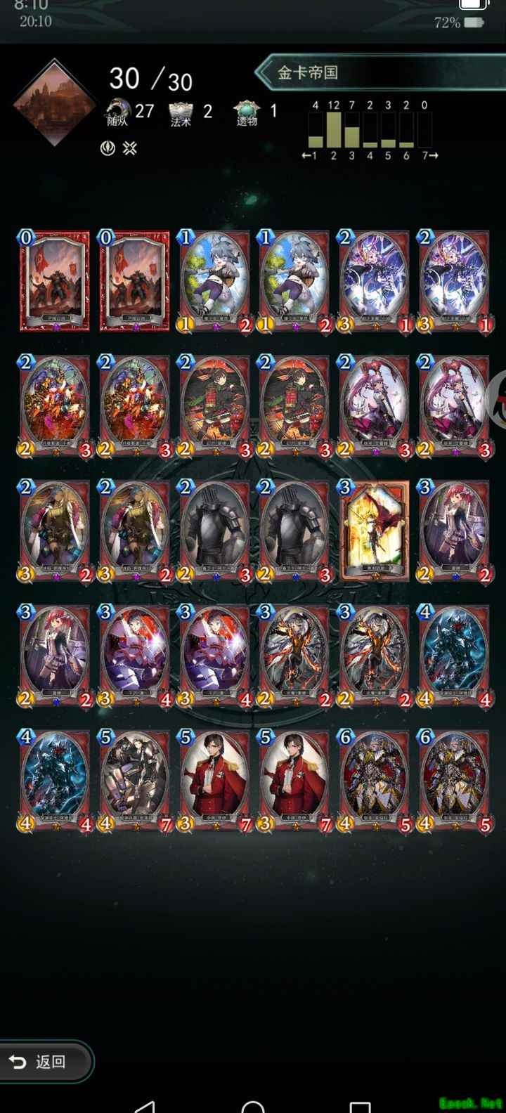 失落纹章：破烂帝国卡组强势登顶