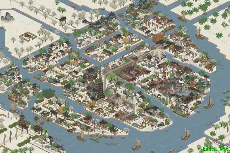 江南百景图松江府布局