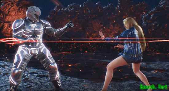 识质存在同人二创引爆热议：休与戴安娜化身铁拳8角色，演绎成长叙事