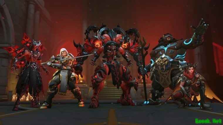 守望先锋×暗黑破坏神IV憎恨之清算联动开启，五大新皮肤及复刻经典登场