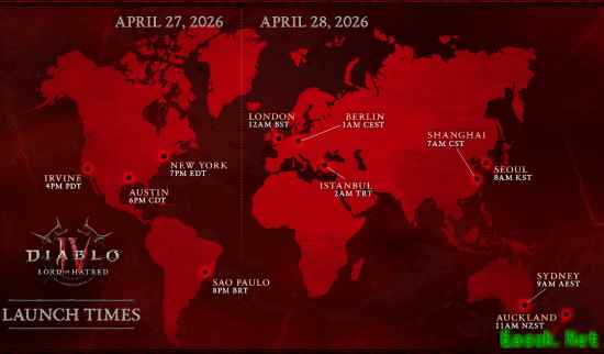 暗黑破坏神4资料片憎恨之王定档2026年4月28日上线，叙事与玩法双突破