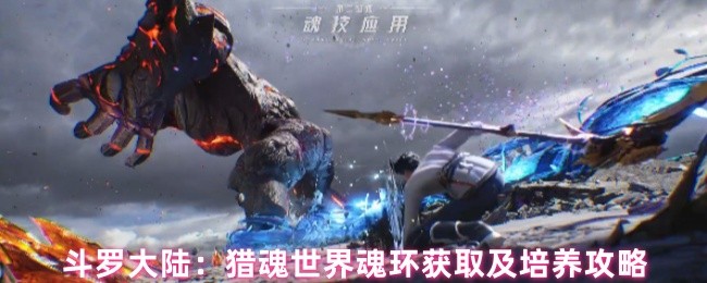 斗罗大陆：猎魂世界魂环获取及培养攻略
