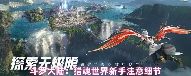 斗罗大陆：猎魂世界新手注意细节