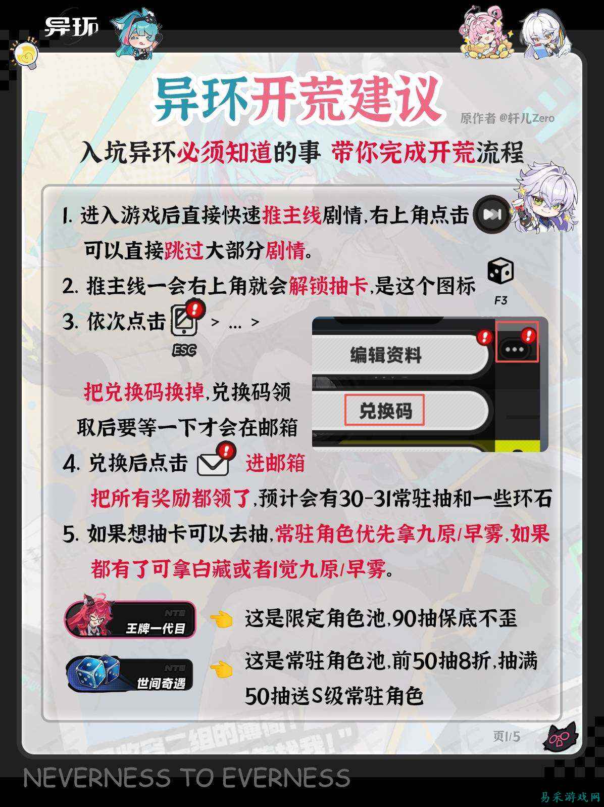 异环新手开荒建议分享 异环新手等级提升指南