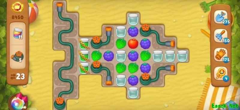 梦幻花园8450关通关攻略