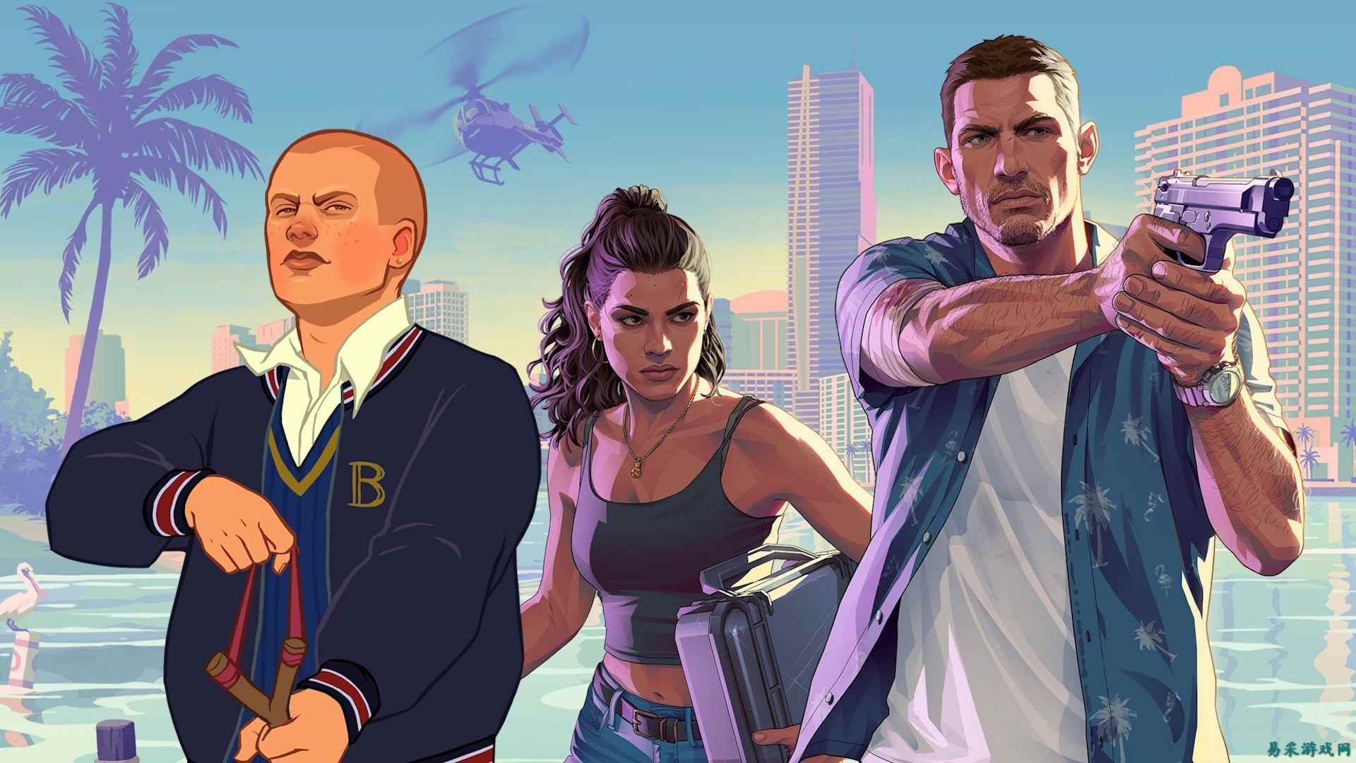 《GTA6》可以从 Rockstar 的校园经典之作《卖萌恶霸喵霸霸 Cute Bully Nyanbaba》中借鉴一二