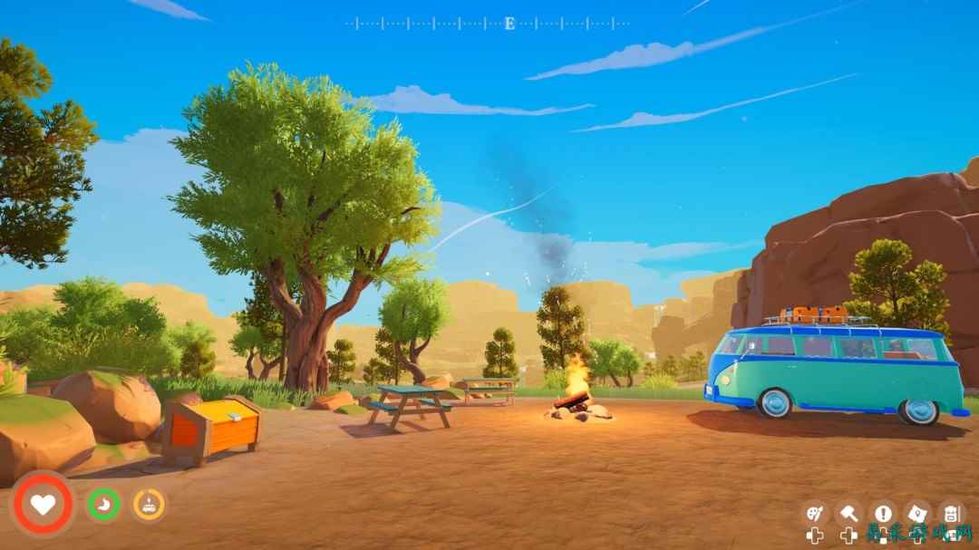 开放世界露营车探索游戏《拾光旅人》现已推出 Steam多半好评
