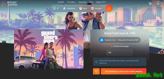 GTA6或将于本月开启预购，官方页面现身引发热议