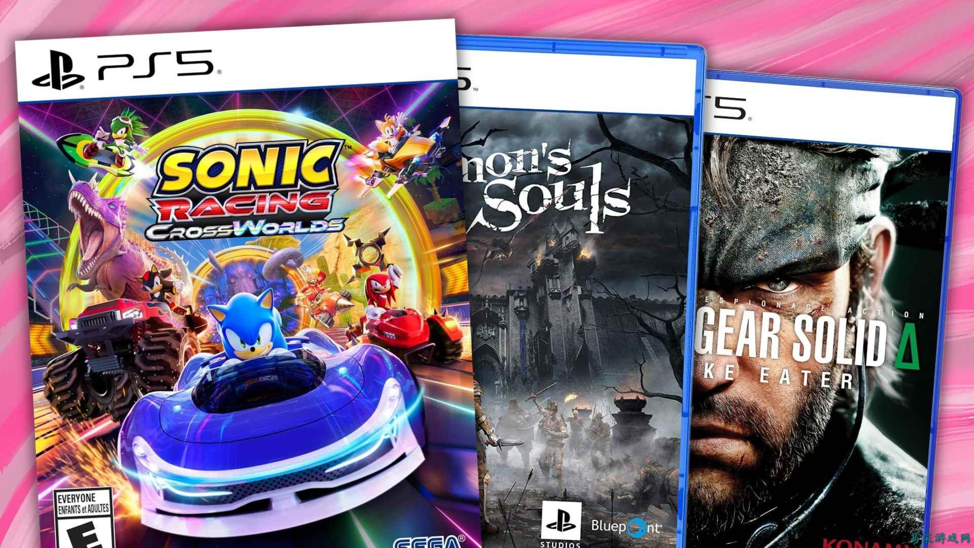 Sonic Racing: CrossWorlds 与 Demon’s Souls 领衔亚马逊 PS5 游戏大规模折扣活动