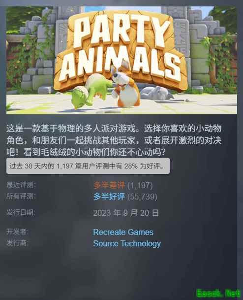 《猛兽派对》突然陷入巨大争议!好评率直接干崩了