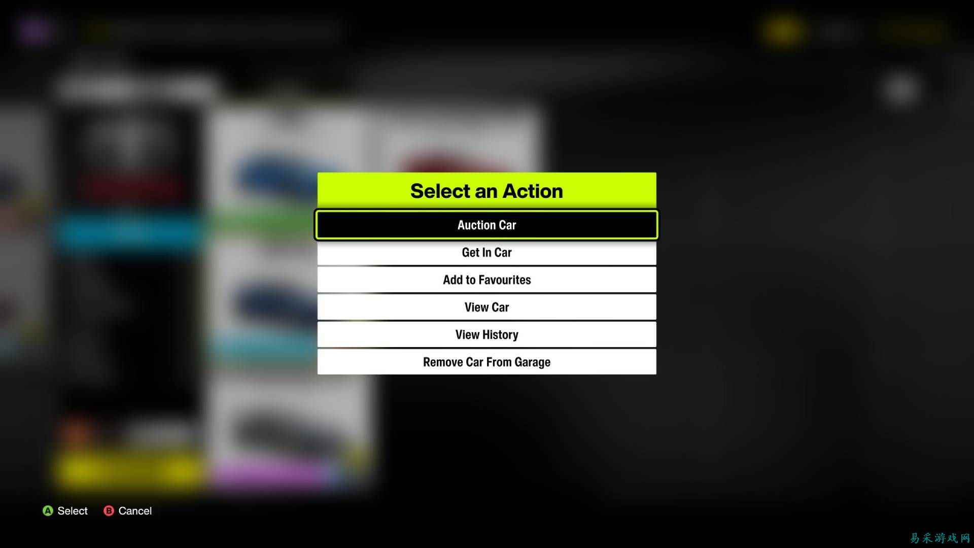 如何在 Forza Horizon 6 中卖车
