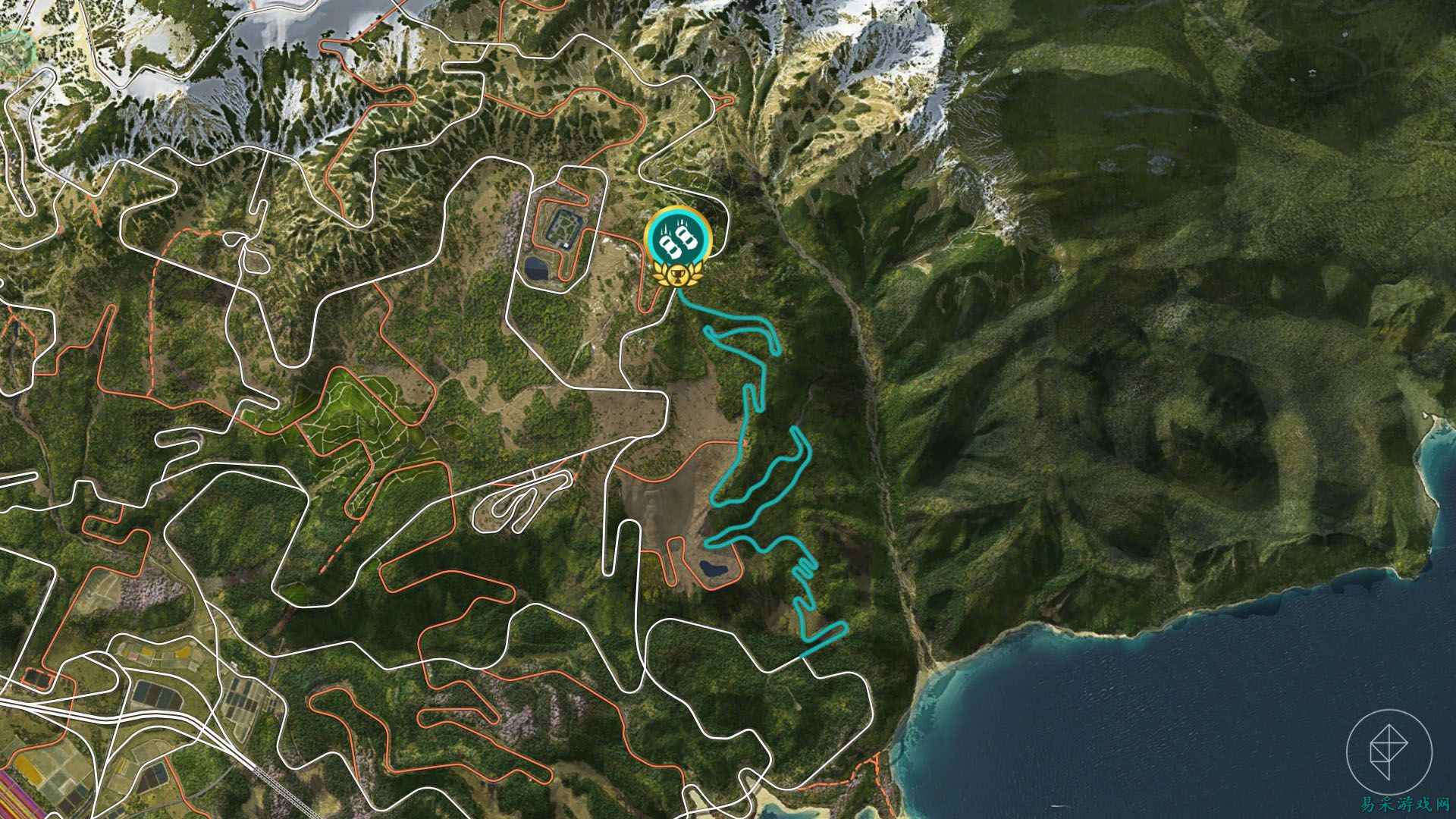 榛名山在 Forza Horizon 6 的哪里?