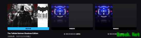 Epic商城本周免费送蝙蝠侠：故事版合辑（5.14-5.21）