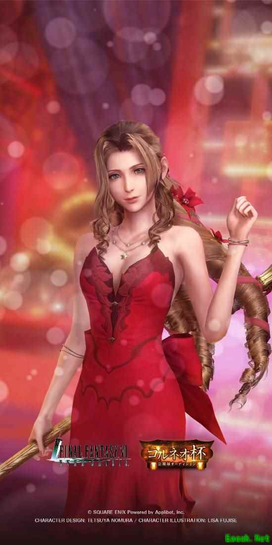 蒂法紫色礼服！《FF7永恒危机》新壁纸太吸睛
