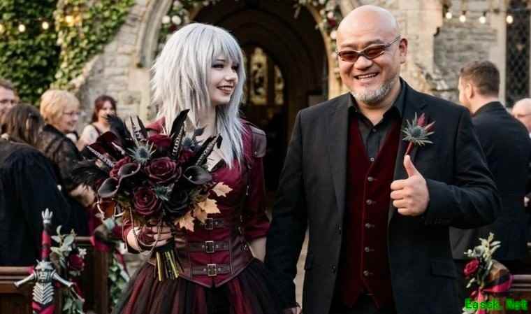 神谷英树幽默求婚但丁Coser,AI婚礼图引爆创意互动