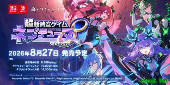 二次元美少女新游开场首曝！8月27发售 首发没有PC版