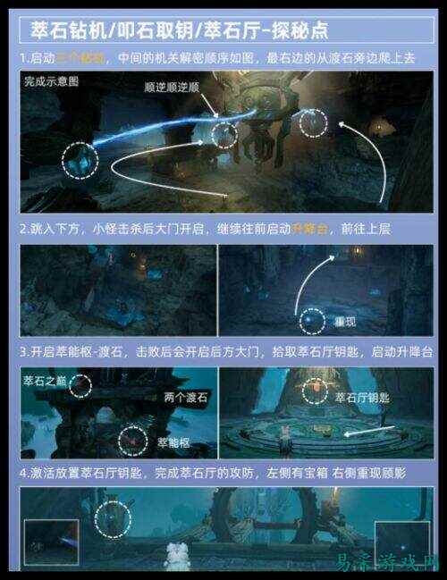 《王者荣耀世界》天柱墟·萃石厅探秘攻略 新手跑图机关指南