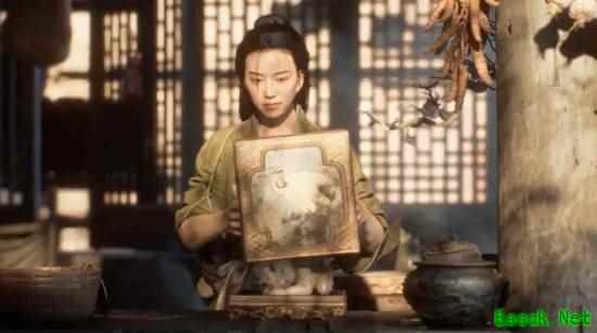 黑神话：钟馗贺岁短片引爆关注，小厨娘原型满月77生活照展现东方之美