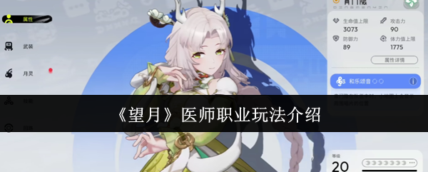 《望月》医师职业玩法介绍