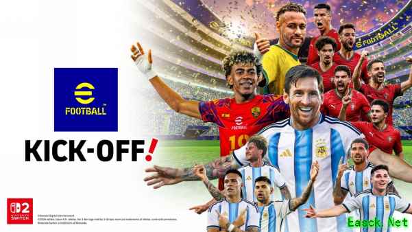 eFootball™ Kick-Off!登陆Switch 2：轻快易上手的全新足球动作体验