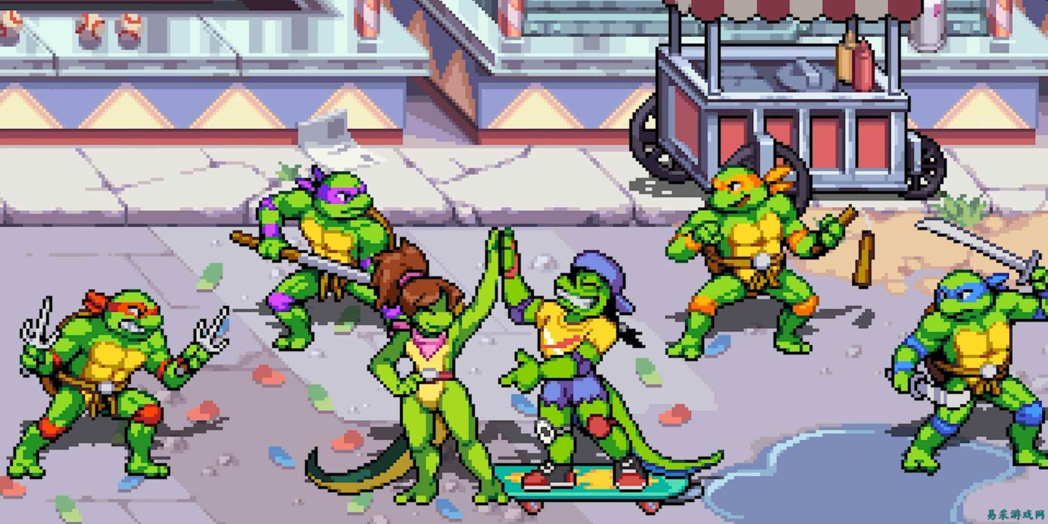 《TMNT: The Last Ronin》的玩法将不同于《忍者龙剑传4》