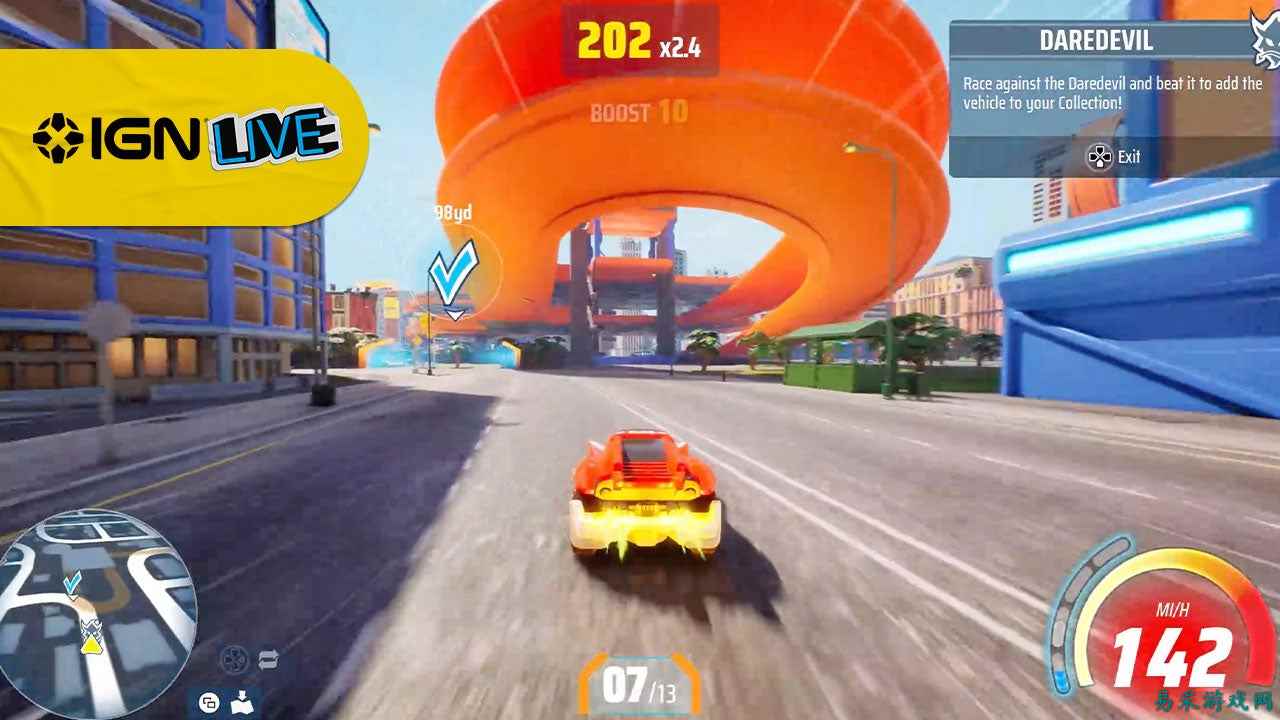 《Hot Wheels Infinite Rush》实机演示公开，展示广阔的自由探索岛屿 | IGN Live 2026