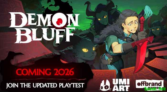 UmiArt新作Demon Bluff上线试玩:狼人杀×肉鸽卡牌的中文欺诈推理游戏