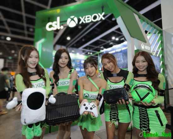 香港Xbox展台亮相电玩节,绿白主题引爆欧美玩家热议