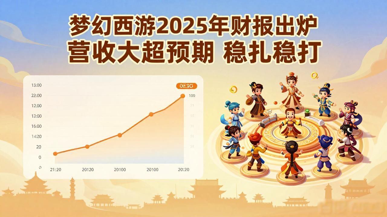 梦幻西游2025年财报出炉 营收大超预期稳扎稳打